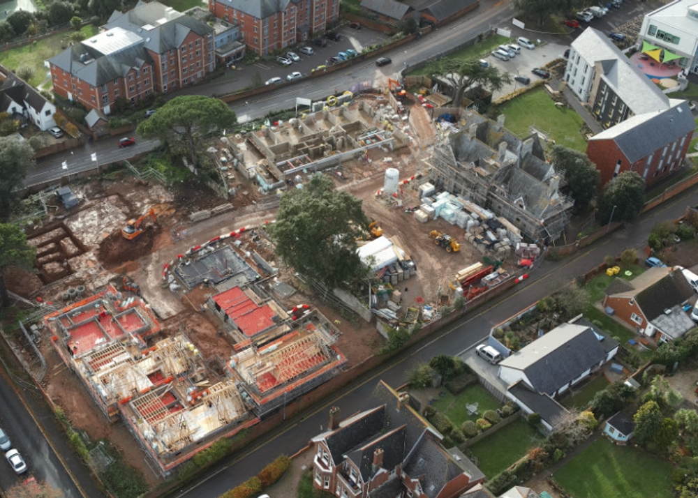 What are brownfield sites - main image showing aerial shot of brownfield site