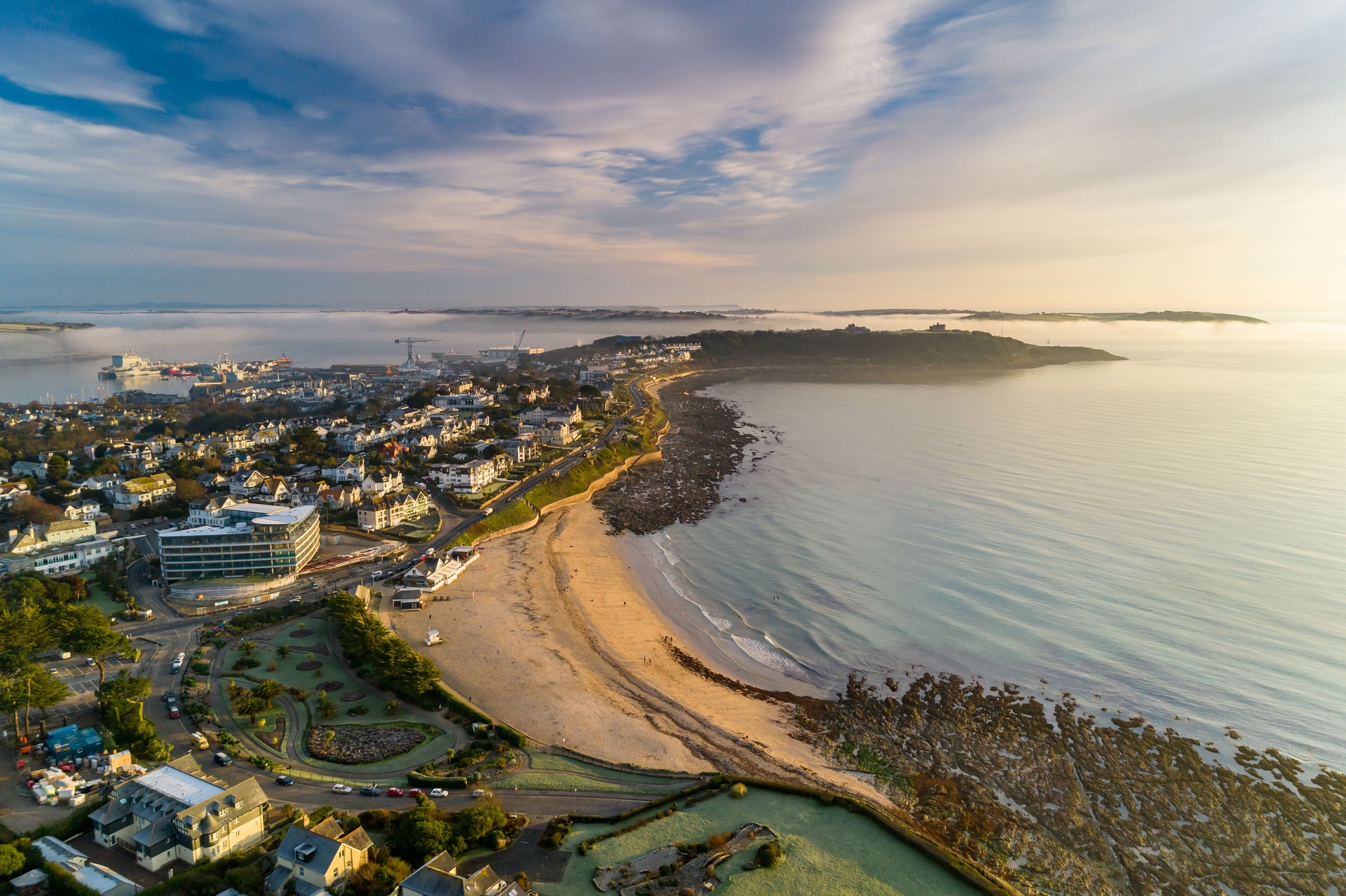 The Liner, Falmouth (Image: Aerial Cornwall) 