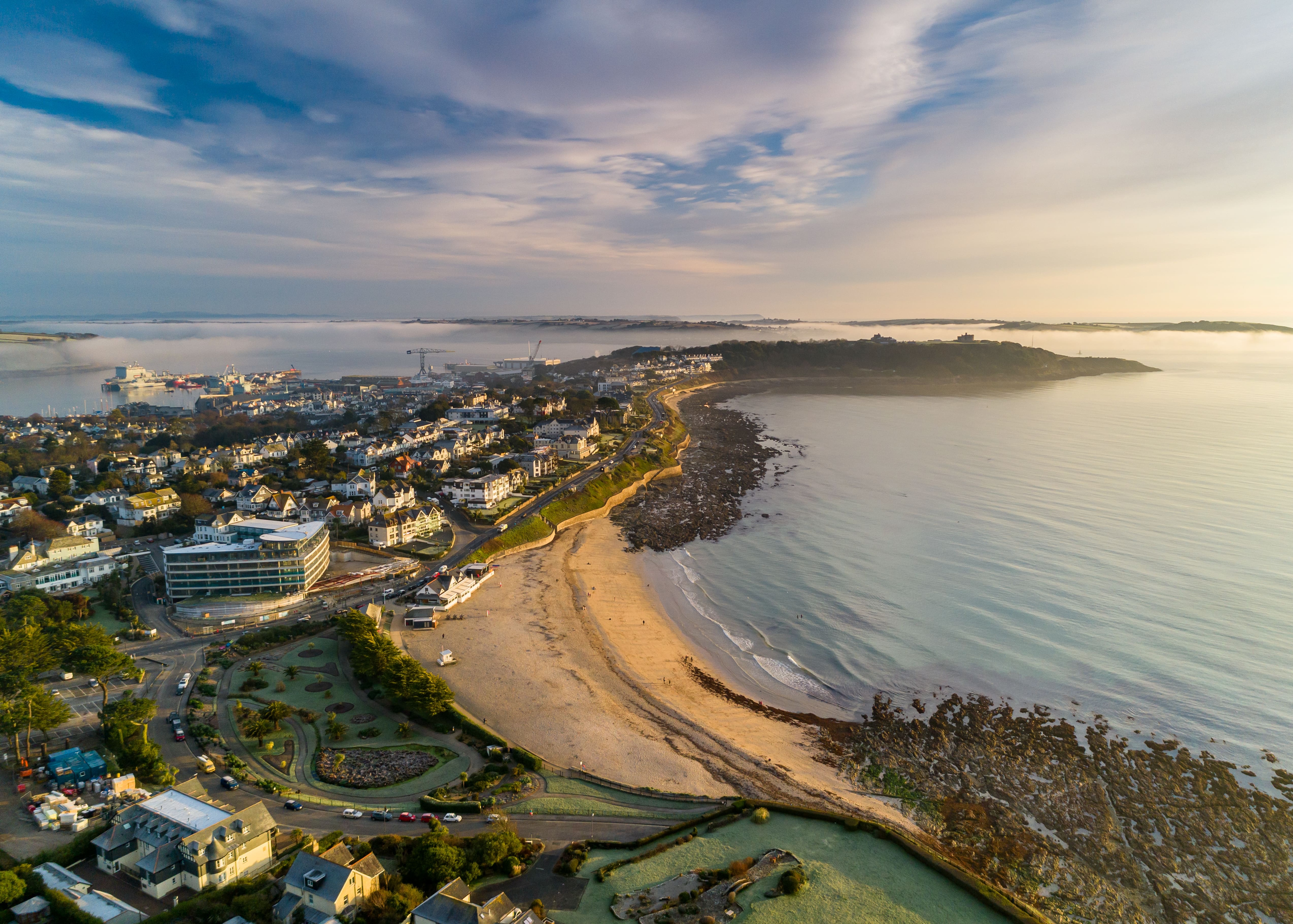 The Liner, Falmouth (Image: Aerial Cornwall) 