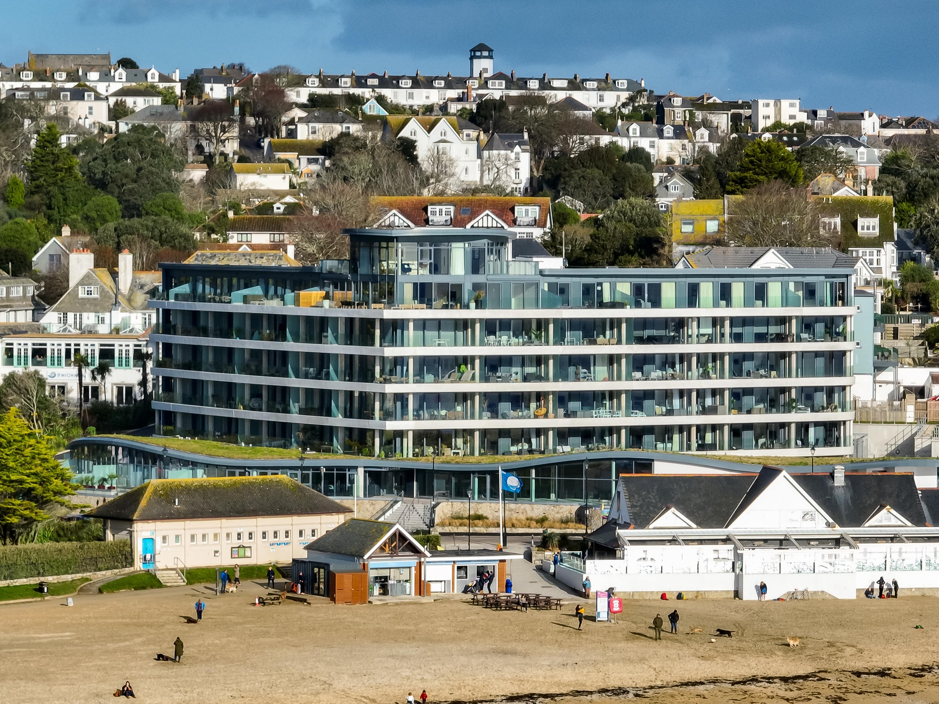 The Liner, Falmouth (Image: Aerial Cornwall) 